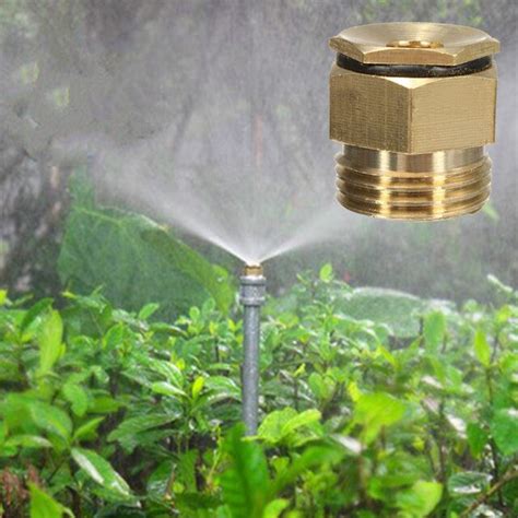 10pcslot 12 360 Degrss Adjustable Atomizing Lawn Mist Sprinkler