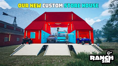 Our New Custom Store House Ranch Simulator Malayalam Youtube