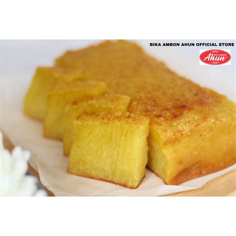 Jual Bika Ambon Ahun Bika Ambon Ukuran Kecil Shopee Indonesia