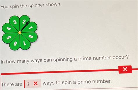 You Spin The Spinner Shown In How Many Ways Can Spinning A Prime