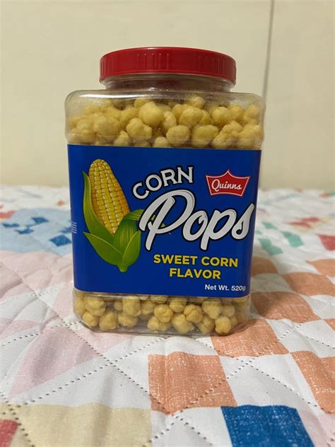 Quinns Corn Pops Sweet Corn Flavor G Food Drinks Other Food