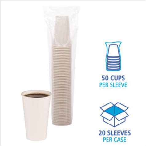 Oz White Hot Paper Cup Cs Ct Evolvewhs