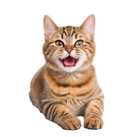 Gato Feliz Gato Sonriente PNG dibujos Contento Gato Doméstico PNG