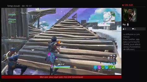 Live Fortnite Joffre Un Cadeau Sur Fortnite Youtube