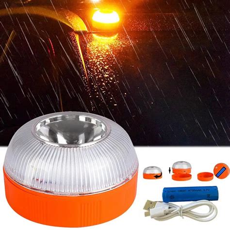 Luz De Emergencia Led V16 Se Alizaci N Aut Noma DGT Flash Aprobado L