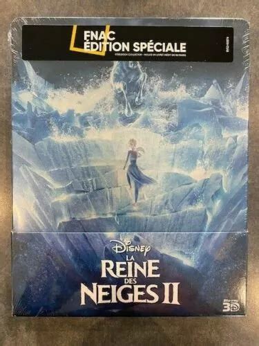 LA REINE DES NEIGES 2 DISNEY STEELBOOK FNAC Film En 4K ULTRA HD