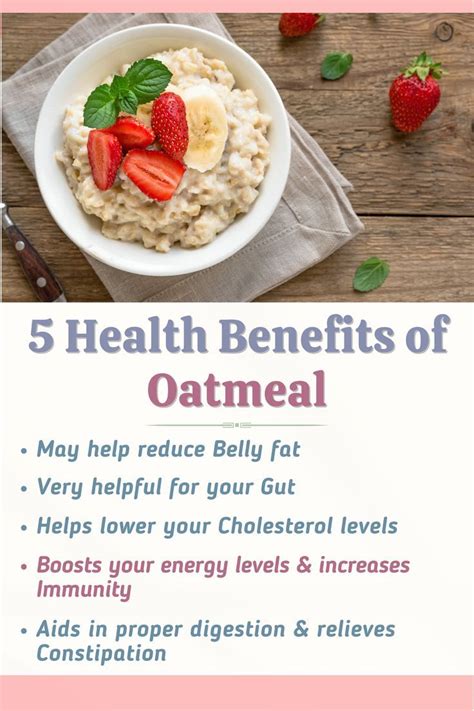 5 health benefits of oatmeal – Artofit