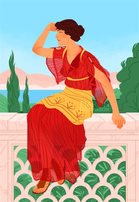 Flaroh Illustration — Celebrating ancient women today on the Bona Dea...