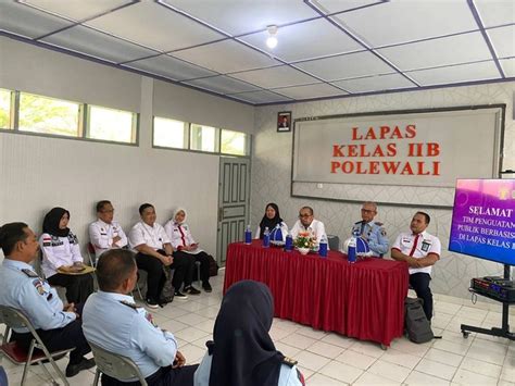 Lapas Polewali Terima Penguatan Pelayanan Publik Berbasis Ham P Ham