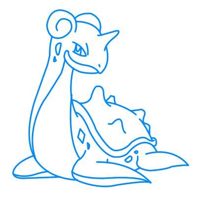 How To Draw Lapras Art Craft