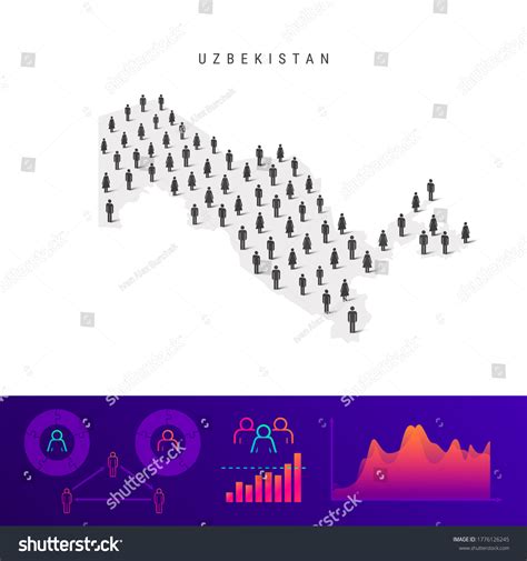 Uzbekistan Map Statistics Images Stock Photos Vectors Shutterstock