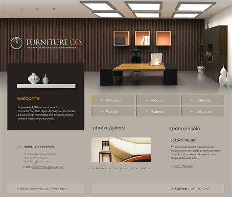 Free Site Templates For Furniture Stores At Jonathon Tucker Blog