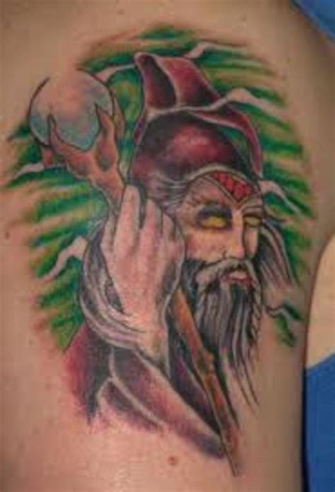 Wizard Tattoo Designs and Meanings | TatRing