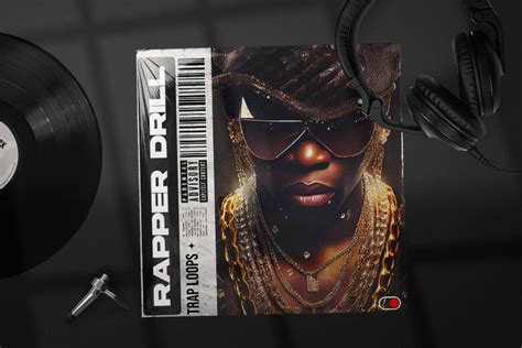 Rapper Drill Premade Cover Art Photoshop Psd