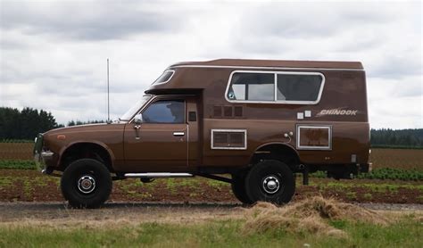 This 1978 Toyota Chinook Is Vintage 4×4 Truck Camper Perfection