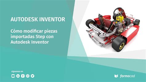 Cómo modificar piezas importadas Step con Autodesk Inventor YouTube