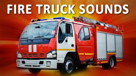 Fire Truck Siren Sound 2 Hours YouTube