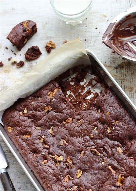 Brownie à la courgette Recette Gâteaux et desserts et Recettes sucrées