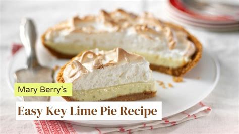 Mary Berry Key Lime Pie Recipe