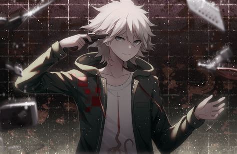 Nagito Komaeda Fanart Showing all images tagged komaeda nagito and fanart