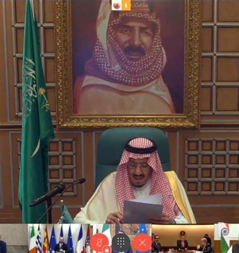 Breaking G Virtualsummit Kicks Off Chaired By King Salman