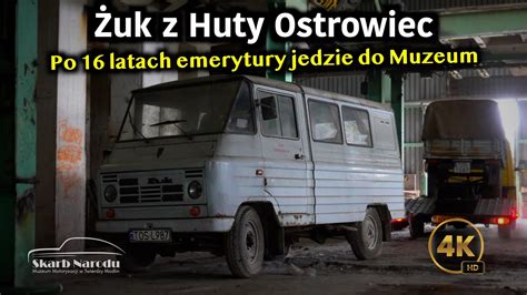 Żuk z Huty Ostrowiec Po 16 latach emerytury jedzie do Muzeum