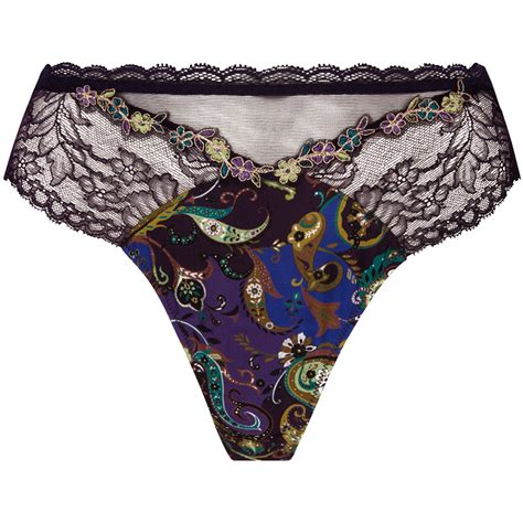 Lise Charmel Lingerie Dentelle Cashmer String Multicolor ACH0051