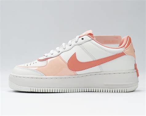 Wmns Nike Air Force 1 Shadow White Pink Womens Shoes Cj1641 101 Febbuy