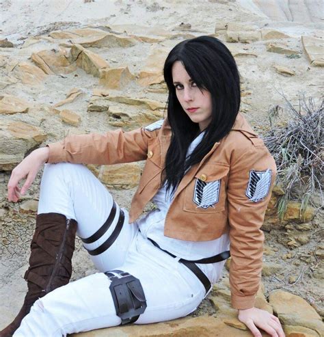 Captain Levi Cosplay - Attack On Titan Captain Levi Cosplay : Thick cotton fabric, inelastic tc ...