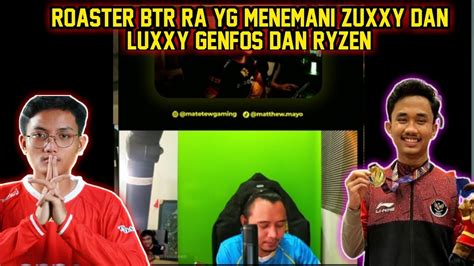 Ryzen Dan Genfos Next Roaster Btr Ra Yang Menemani Luxxy Dan Zuxxy