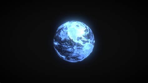 ArtStation Planet Earth Hologram Sci-Fi 3D Model, 60% OFF