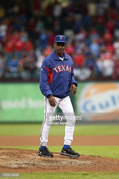 Manager Ron Washington Of The Texas Rangers At Rangers Ballpark In