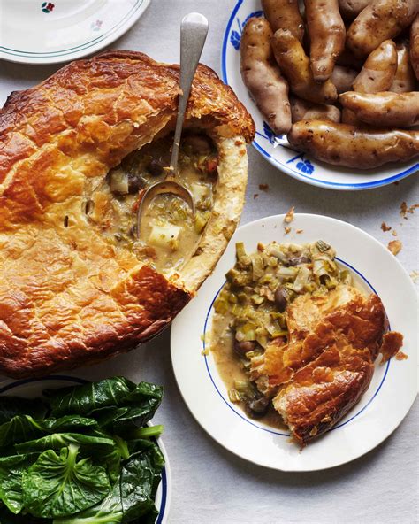 Leek Button Mushroom Pie