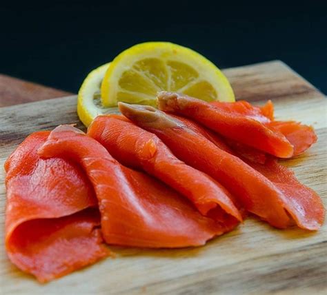 Wild Canadian Sockeye Smoked Salmon Lox - Smoked Salmon Vancouver ...