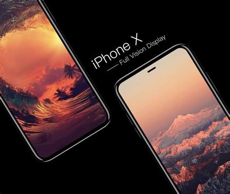 Iphone X Concept With Full Vision Display Is Perhaps The Iphone Of Our