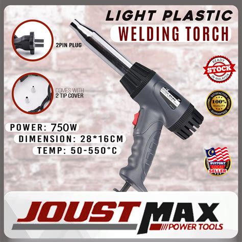 OLYSE 750W Plastic Adjustable Welding Machine Hot Air 100 450 Degrees 220 240V Thermostat