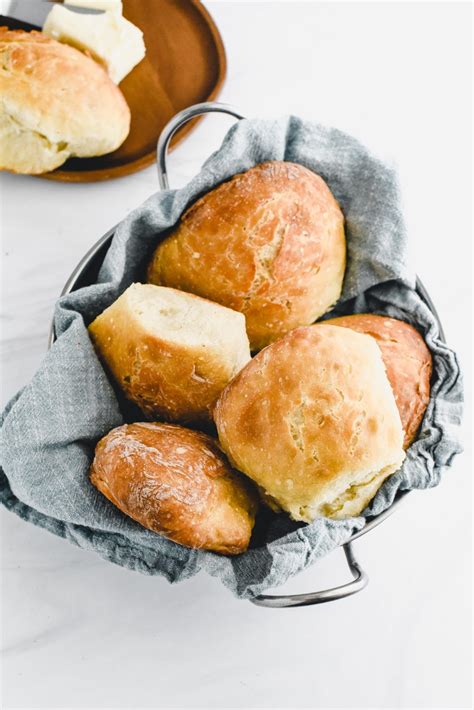 No-Knead Artisan Rolls - My Modern Cookery