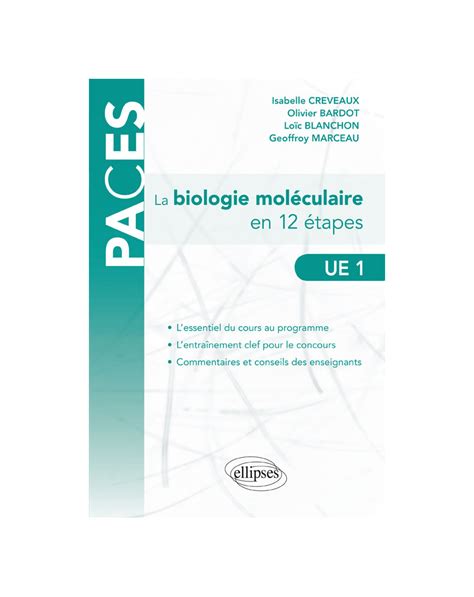 La Biologie Mol Culaire En Fiches