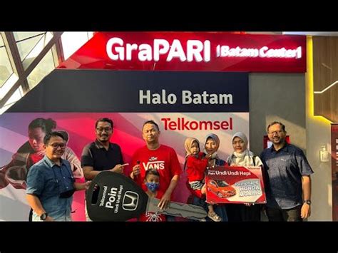 Pemenang Undi Undi Hepi Telkomsel Poin Honda Mobilio Telkomsel Youtube