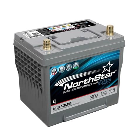 NorthStar NSB AGM35 Ultra High Performance AGM 55D23L Size