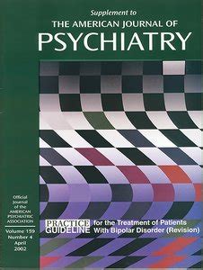 American Psychiatric Association Practice Guidelines