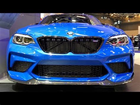 Bmw M Cs Misano Blue Metallic Hp In Depth Video Walk Around