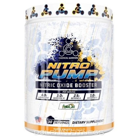 Chemical Warfare Nitro Pump 30 Servings