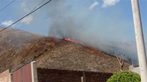 Reportan Incendio Forestal En El Parque Tunari Por La Zona De Sacaba