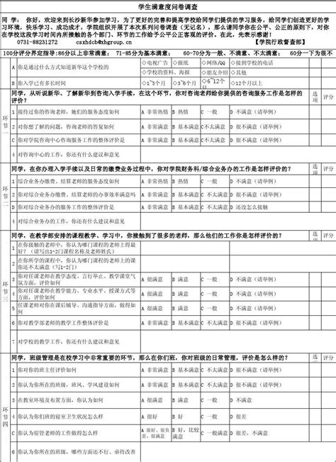 2012满意度调查表word文档在线阅读与下载无忧文档