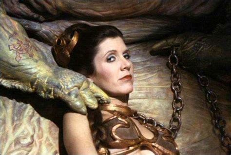 Collection Of Rare Princess Leia In Gold Bikini Photos