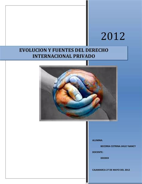 Trabajo De Derecho Internacional Privado Pdf