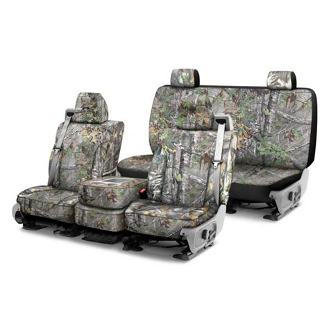 Saddleman Surefit Camo Canvas Seat Covers Velcromag