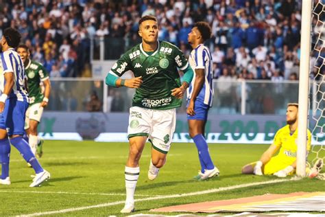 Jo O Victor Celebra Primeiro Gol Pelo Guarani E Faz Homenagem Para