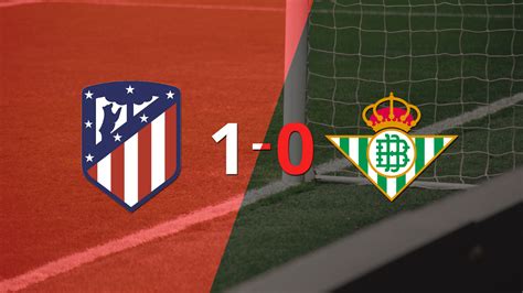 Atlético De Madrid Derrotó En Casa 1 0 A Betis Infobae